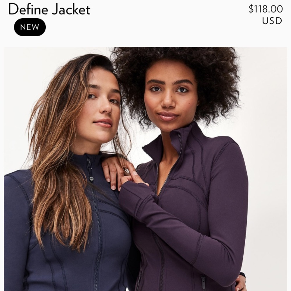 Purple Lululemon jacket